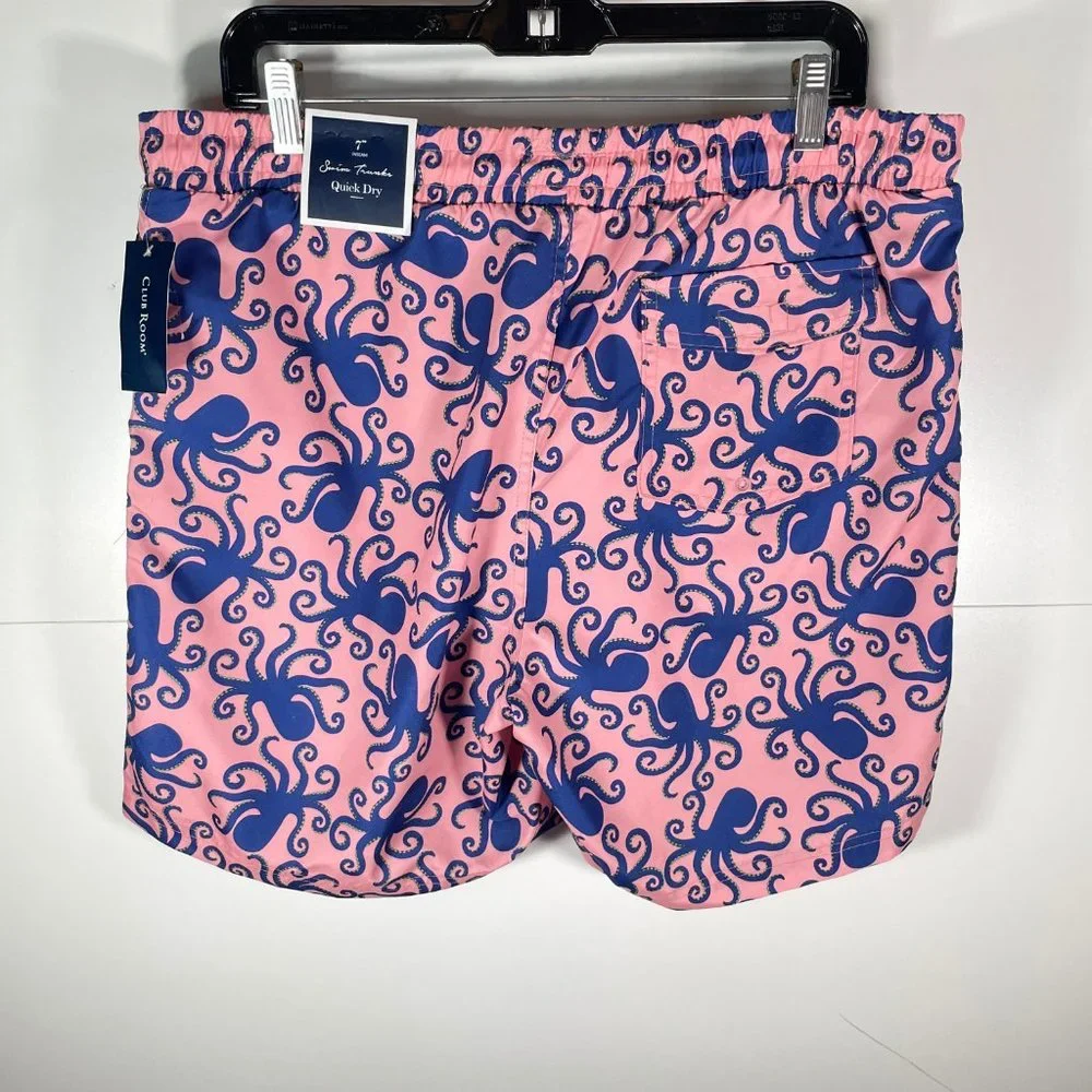 NWT Men's Club Room Octopus Swim Trunks